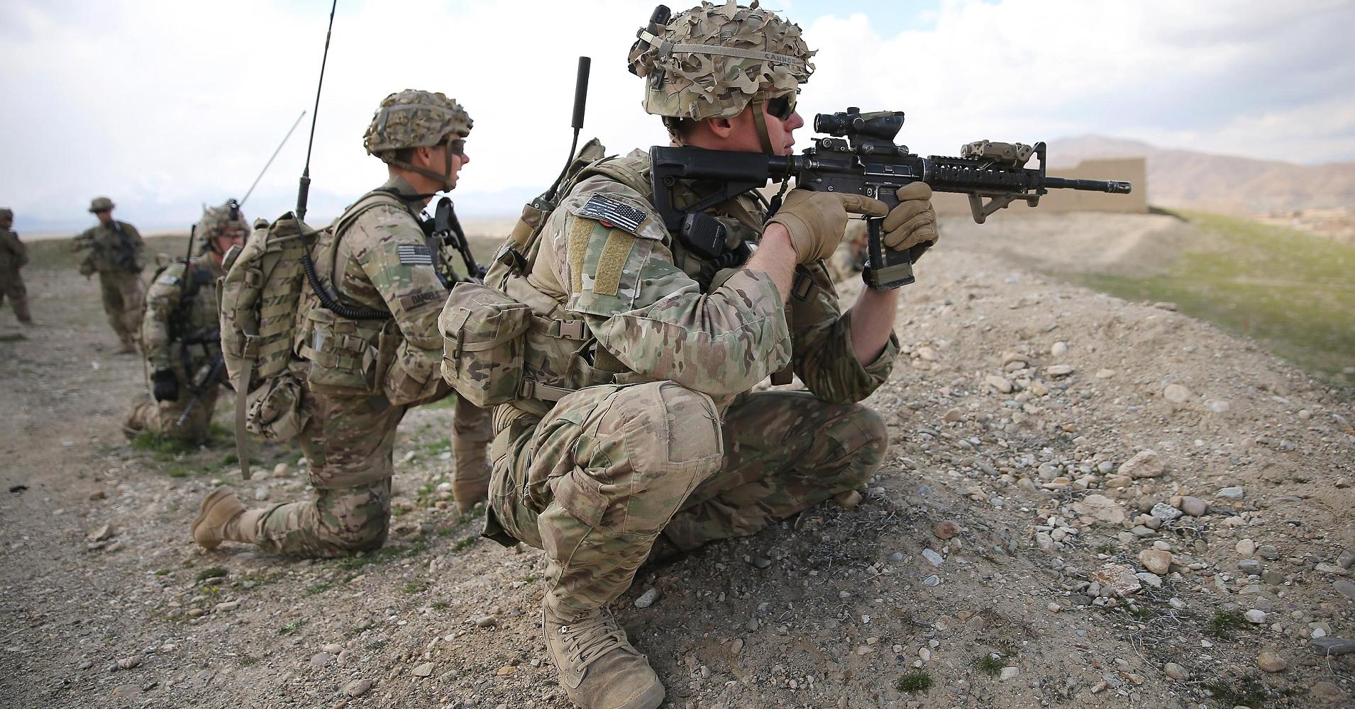 troops